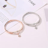 Micro-inlaid Star Alloy Sweet Bracelet
