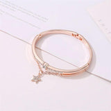 Micro-inlaid Star Alloy Sweet Bracelet