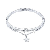 Micro-inlaid Star Alloy Sweet Bracelet