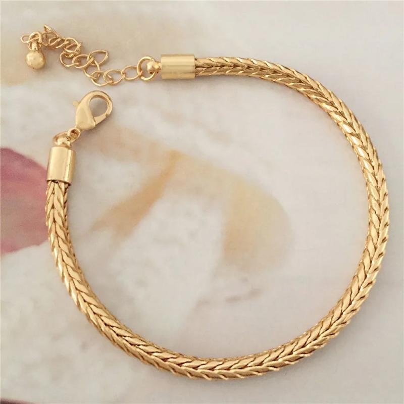 3D Braided Thick Chain Bracelet Bohemia Casual Chunky Decoration
