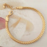 3D Braided Thick Chain Bracelet Bohemia Casual Chunky Decoration