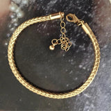 3D Braided Thick Chain Bracelet Bohemia Casual Chunky Decoration