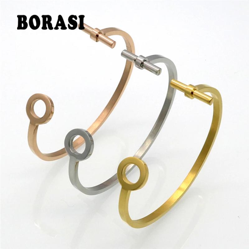 Circle Open Bangle Bracelets Women's Party Jewelry
