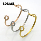 Circle Open Bangle Bracelets Women's Party Jewelry