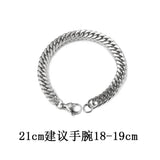 Hip-Hop Couple Bracelet Titanium Steel Jewelry