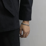 Hip-Hop Couple Bracelet Titanium Steel Jewelry