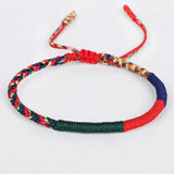 Bohemia Gradient Rope Bracelet Colorful Wrist Decoration