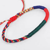 Bohemia Gradient Rope Bracelet Colorful Wrist Decoration
