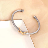 Steel Wire Snake Bracelet Bangle Heliciform Personalized Hot 71mm Gift