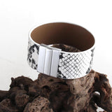 RH 2.8cm Leather Armbander Magnetic Clasp