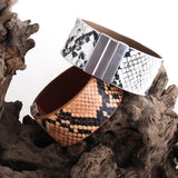 RH 2.8cm Leather Armbander Magnetic Clasp