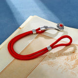 Ruyi Red Bracelet Unisex Guochao Blessing Word Girls Bracelet
