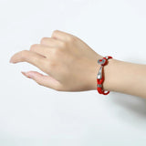 Ruyi Red Bracelet Unisex Guochao Blessing Word Girls Bracelet
