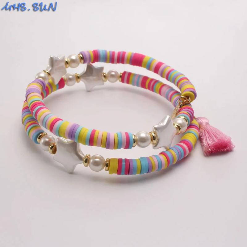 Bohemia Tassel Charm Bracelets Multilayer Bangles For Ladies Party Jewelry