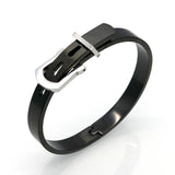 Adjustable Belt Buckle Bracelets & Bangles