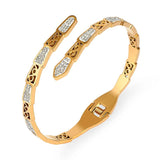 Geometric Cuff Bracelets Stainless Steel Jewelry