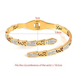Geometric Cuff Bracelets Stainless Steel Jewelry