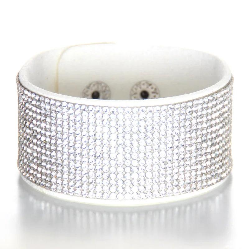 Wide Warp Euramerican Bracelet for Women