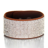 Wide Warp Euramerican Bracelet for Women
