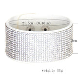 Wide Warp Euramerican Bracelet for Women