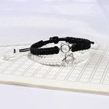 Jewish Star of David Bracelet Weave Braided Spiritual Bracelet