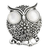 6pcs Mixed Flower Heart Metal 18mm Snap Button for 20mm 18mm Snap Bracelets