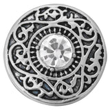 6pcs Mixed Flower Heart Metal 18mm Snap Button for 20mm 18mm Snap Bracelets