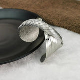 Alloy Bending Cuff Bangles For Women Distortion Metal Bracelets
