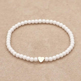 5pcs Bohemia Beaded Acrylic Bracelets For Women