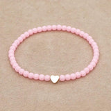 5pcs Bohemia Beaded Acrylic Bracelets For Women