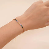 Stainless Steel Chain Charm Bracelets Multilayer Vintage Adjustable Bangle