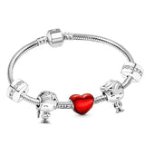 Tibetan Boy & Girl Charm Bracelets for Women, Wedding Jewelry Gift
