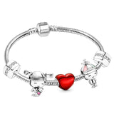 Tibetan Boy & Girl Charm Bracelets for Women, Wedding Jewelry Gift