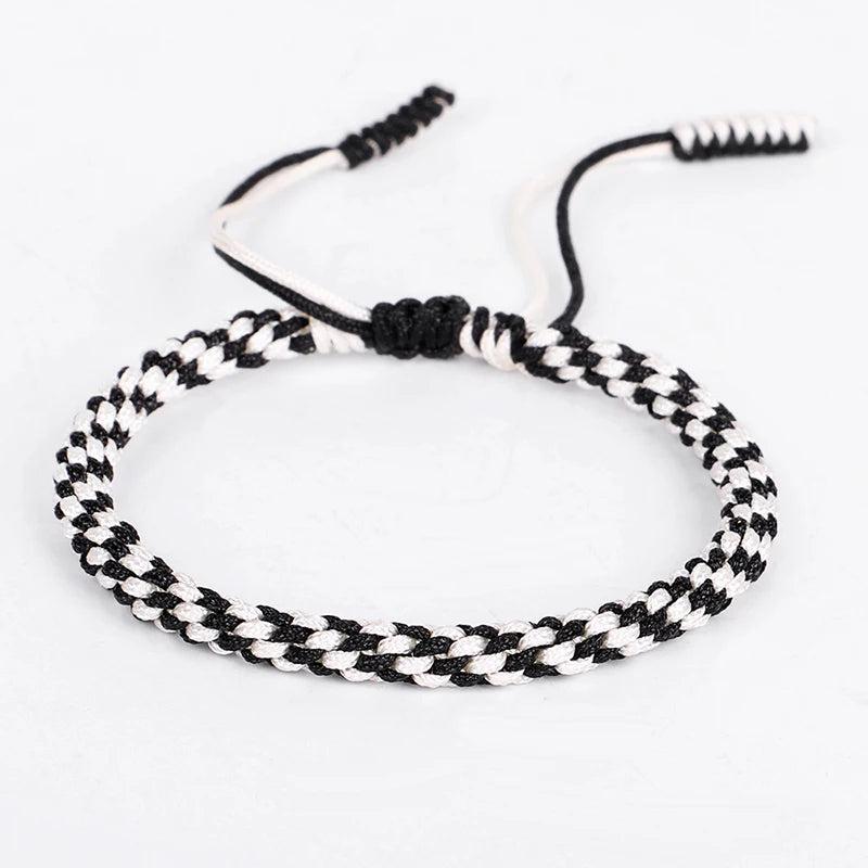 Tibetan Buddhist Lucky Rope Bracelet Adjustable Charm Bracelets&Bangles