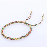 Tibetan Buddhist Lucky Rope Bracelet Adjustable Charm Bracelets&Bangles