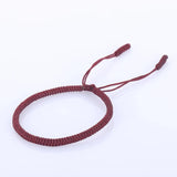 Tibetan Buddhist Lucky Rope Bracelet Adjustable Charm Bracelets&Bangles