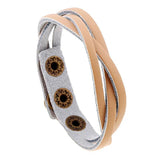 Brown Leather Bracelet Punk Vintage Cheap Jewelry