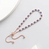 14K Plated CZ Tennis Bracelet for Women