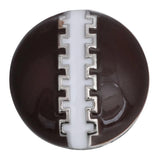 5pcs Brown Snap Button Jewelry 18mm Metal Rhinestone Buttons