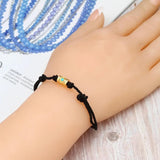 Evil Eye Charm Bracelet Red Braided Rope Chain Women Men Jewelry