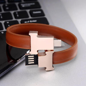 ZG Arrivel USB Rechargeable Bracelet Transfer File Charms