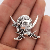 6pcs Snap Jewelry 18mm Snap Buttons Rhinestone Skull Metal Snaps