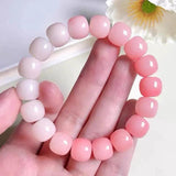 Jade Pearl Bracelet Rabbit Charm Beaded Bracelets for Women