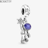 Bracelet Bead Astronaut Star Glass DIY Jewelry
