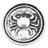 6pcs/lot Round Metal Snaps 18mm Snap Buttons for Leather Snap Bracelet