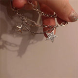XIYANIKE Glowing Zircon Pendant Bracelet Chain Gift Bracelet