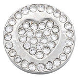 6pcs/lot Snap Buttons Jewelry Crystal Metal Fit 18mm Snap Button Bracelet