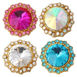 5pc/lot Snap Jewelry Mix Many Styles Rhinestone Snaps Jewelry