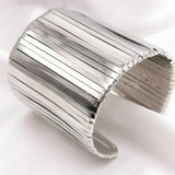 Luxury Weave Plated Cuff Bracelet for Women