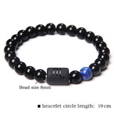 Zodiac Signs Bracelet Couples 12 Constellation Beaded Bracelet Men Women Jewelry